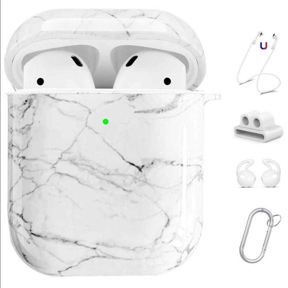 Cute Marble AirPod Protective Case Cover 5 in 1